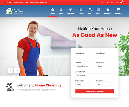 CleaningWordPressTheme