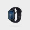 Apple Watch Series 9 GPS + Cellular 45mm Steel Case with Clay Sport Band - Image 6