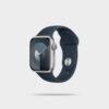 Apple Watch Series 9 GPS + Cellular 45mm Steel Case with Clay Sport Band - Image 3