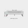 MADESA TV Stand with 2 Doors 1 Drawer, for TVs up to 75 Inches and Wooden - Image 3