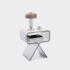 Solaround Acrylic Nightstand Side Table Modern Design Clear Home Decor Display - Image 3