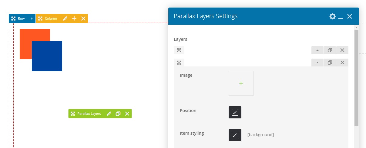 Element: Parallax Layers – XTRA Tutorials