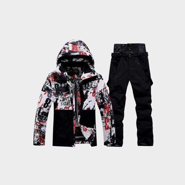 Big Shop WordPress Theme 31 WOWULOVELY Men's Winter Snowsuit Waterproof Windproof Mountain Jacket and Pant Sets