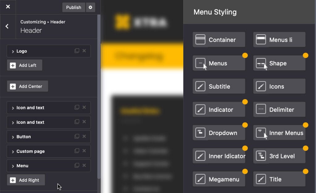 Theme Screenshots – XTRA