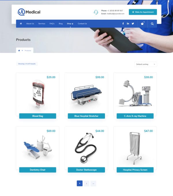 Medical shop